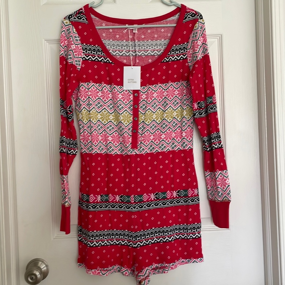 Victoria’s Secret winter romper.